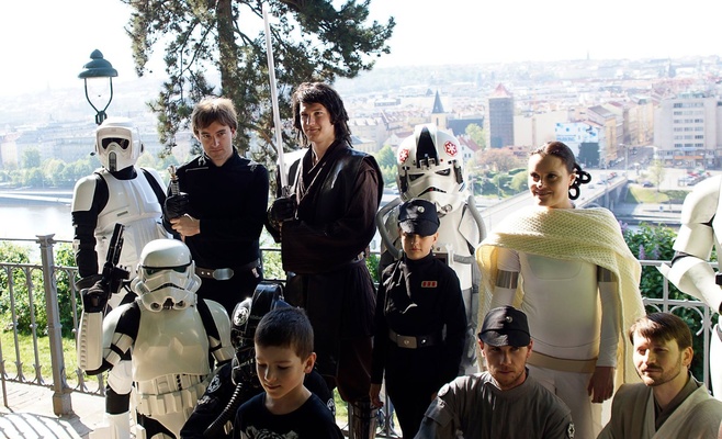 В Праге состоялось шествие поклонников «Звёздных войн»