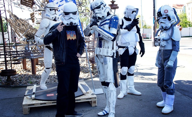 В Праге состоялось шествие поклонников «Звёздных войн»