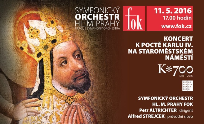 Завтра пройдёт бесплатный концерт в честь Карла IV