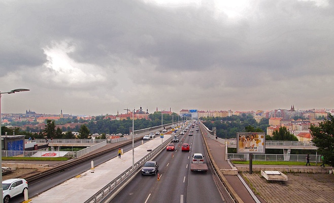 Нусельский мост будет частично закрыт до конца года