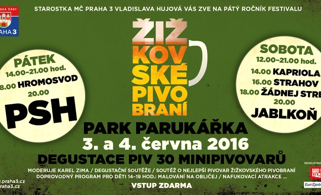 Фестиваль пива Žižkovské pivobraní