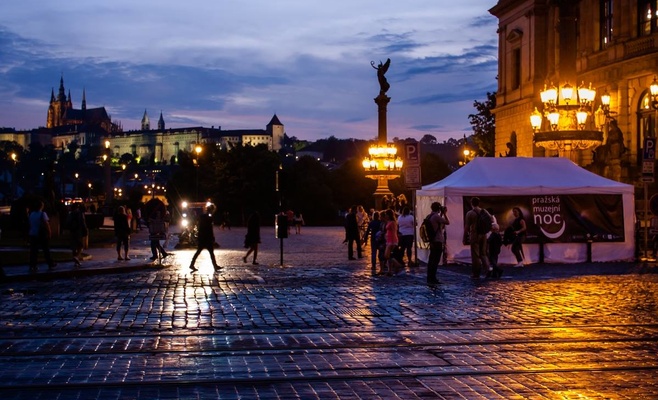 Сегодня ночью свои двери откроют музеи и галереи Праги