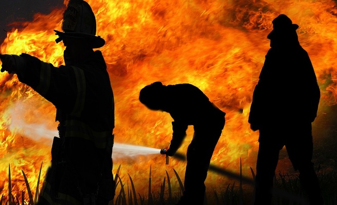 В Праге горел итальянский ресторан и магазин