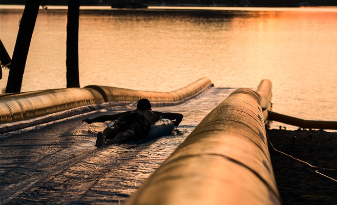 SLIDE Festival — 60-метровая водная горка в Праге