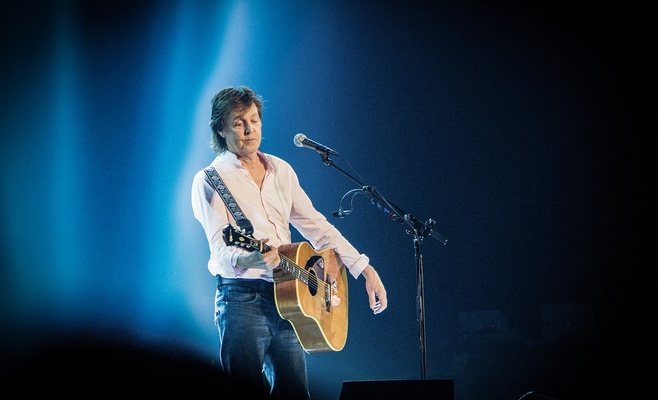 Пол Маккартни на своём концерте в Праге говорил по-чешски