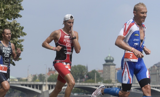 Триатлон в центре Праги