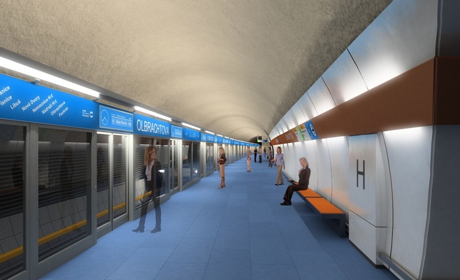 В Праге откладывается строительство новой ветки метро