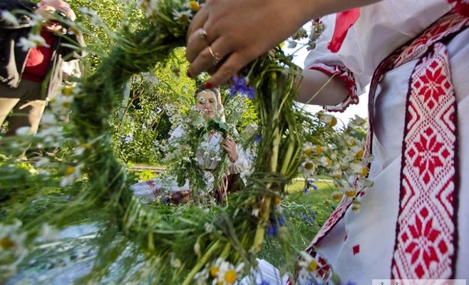 Летний праздник Купалье в Праге