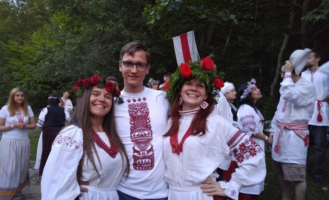 Летний праздник Купалье в Праге