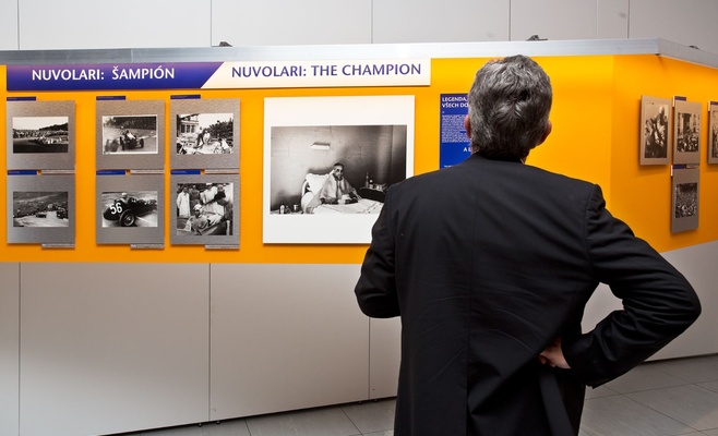 Выставка о гонщике Тацио Нуволари