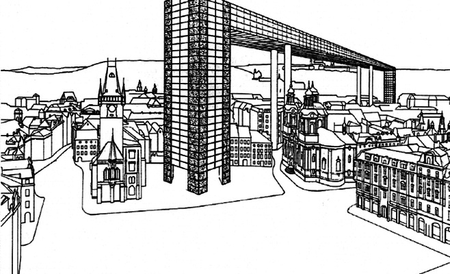 Достройка Староместской ратуши: невероятные предложения архитекторов