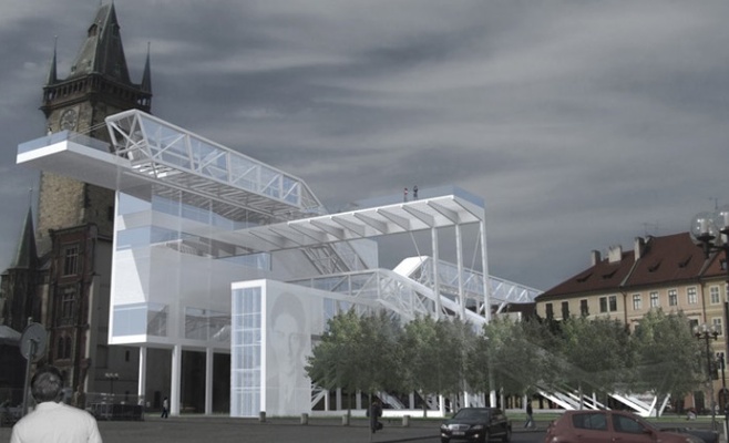 Достройка Староместской ратуши: невероятные предложения архитекторов