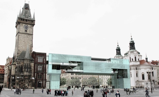 Достройка Староместской ратуши: невероятные предложения архитекторов