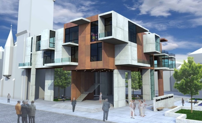 Достройка Староместской ратуши: невероятные предложения архитекторов