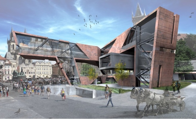 Достройка Староместской ратуши: невероятные предложения архитекторов