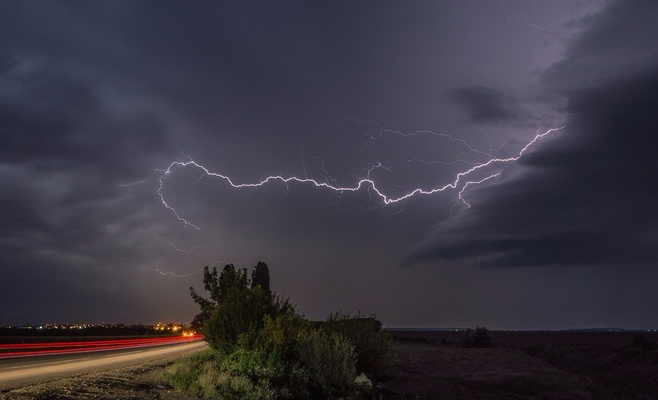 На юге Чехии ожидаются сильные грозы и проливной дождь