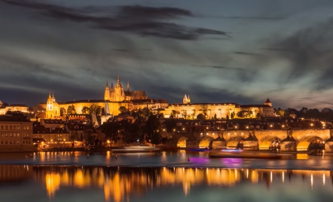 Восхитительная красота Праги в таймлэпс-съёмке