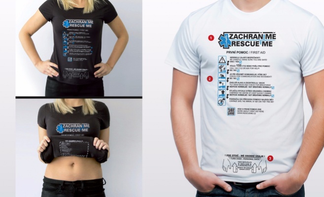 RescueMe — футболка, которая может спасти жизнь