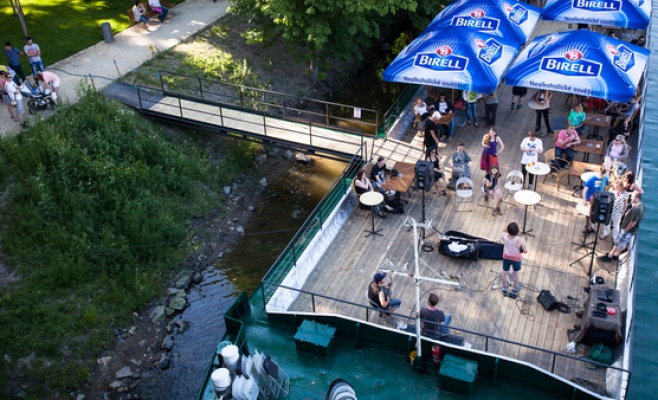 Letňák – летний кинотеатр на Стрелецком острове