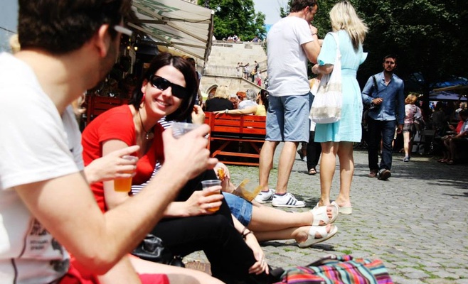 В Праге проходит французский рынок