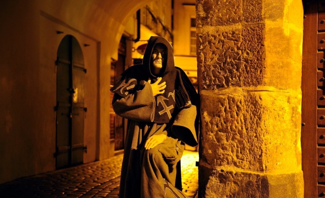 Пражский парад призраков Antihalloween 2016