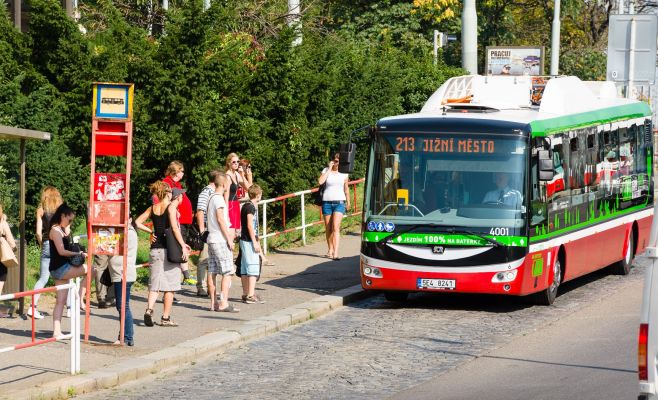 Изменения в работе автобусов в Прага-Дейвице