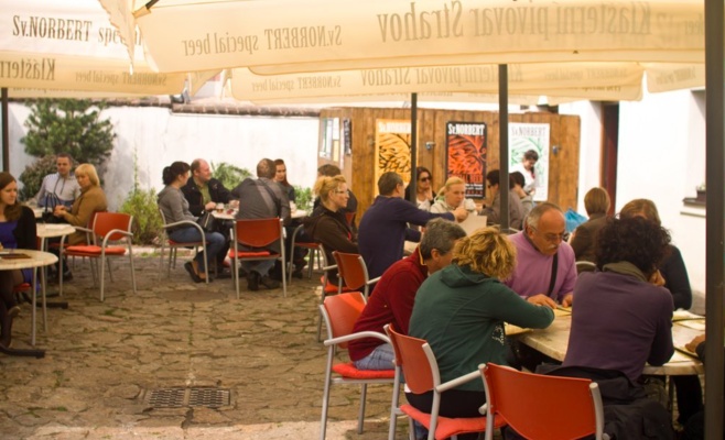 Монастырская пивоварня Страгов