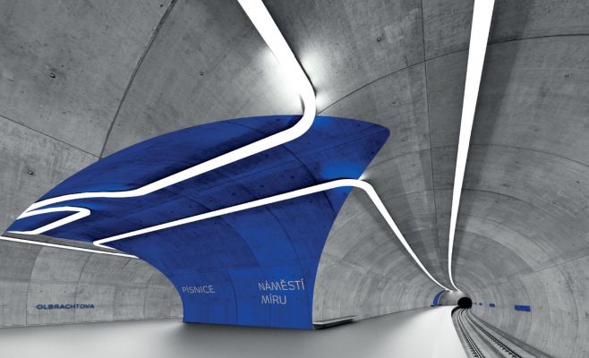 Новая ветка пражского метро: проект студентов ЧВУТ vs. проект Транспортного предприятия