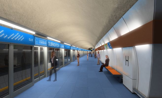 Новая ветка пражского метро: проект студентов ЧВУТ vs. проект Транспортного предприятия