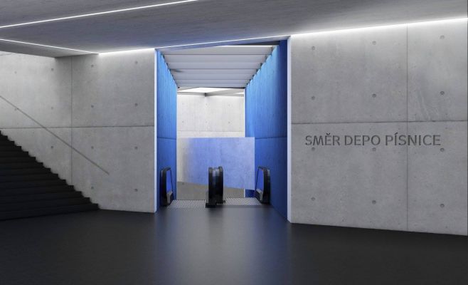 Новая ветка пражского метро: проект студентов ЧВУТ vs. проект Транспортного предприятия